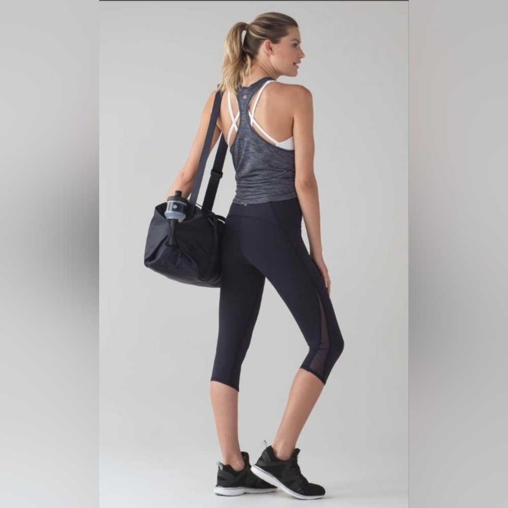 Lululemon Train Times Crop (17") Midnight Navy